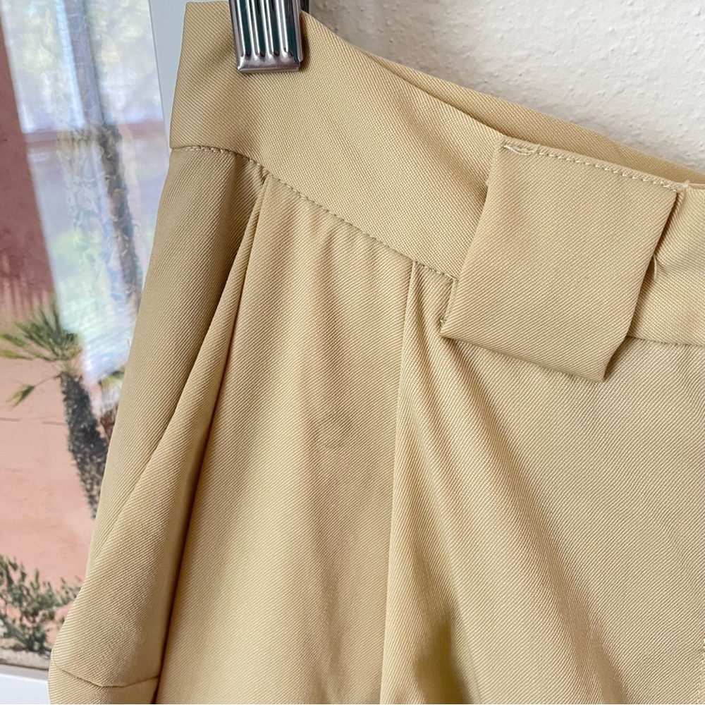 Rachel Comey Hemmed Wide Leg Butter Yellow Pants in Size 8 - Picture 8 of 10